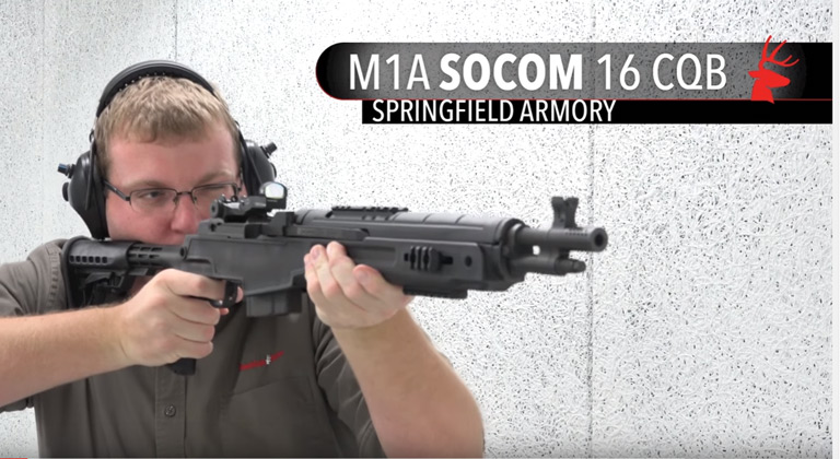 springfield armory m1a socom cqb rifle