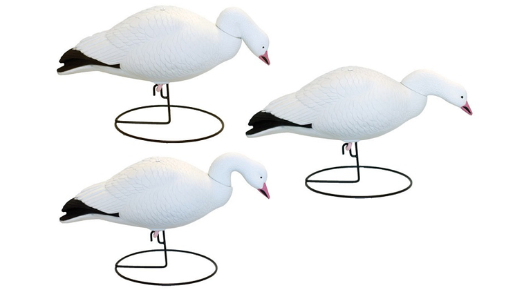 Hard Core Brands Full-Body Snow Goose Decoys and Blind Bag | NRA Family