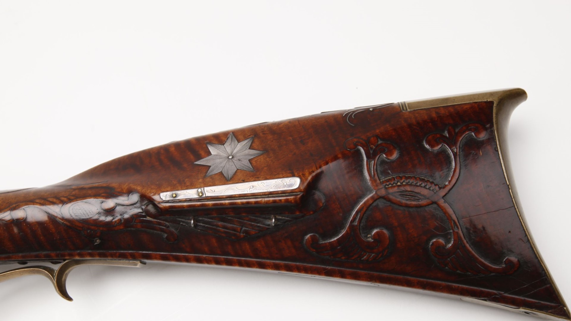 Relief Carved Maple Stock Nra Museum