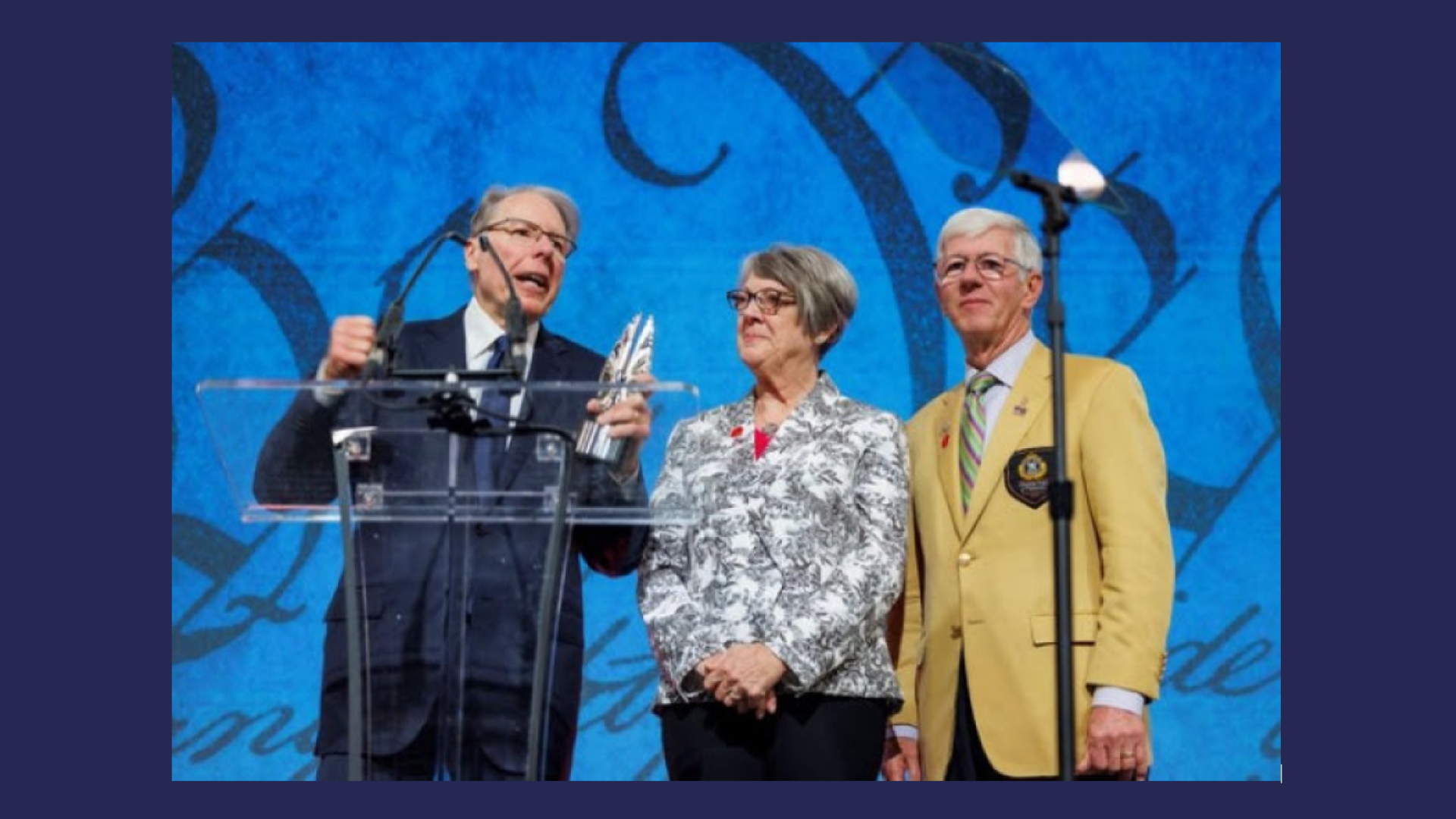 Larry And Brenda Potterfield Receive Defender Of Freedom Award
