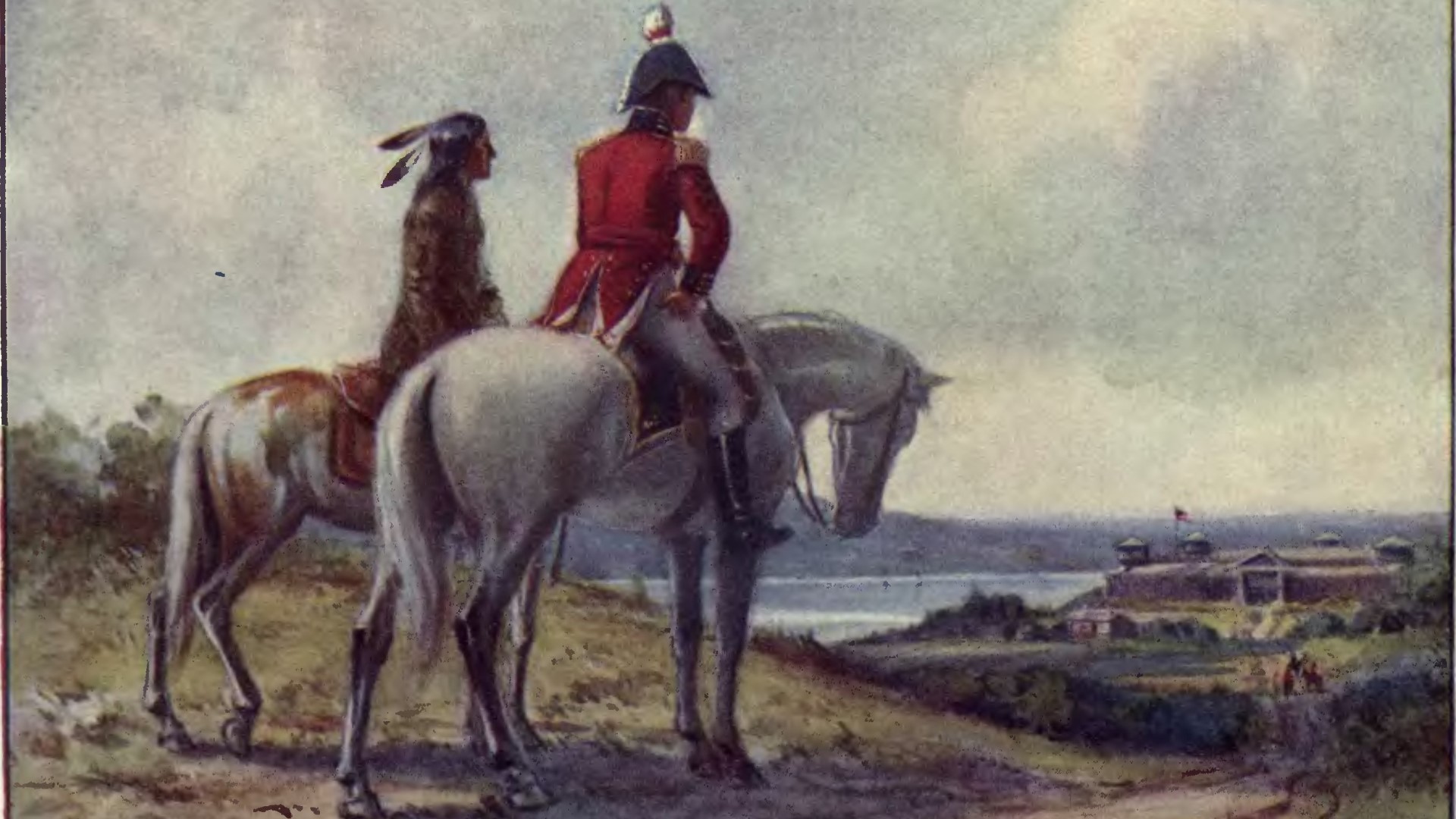 Tecumseh And Brock At Detroit